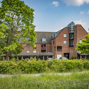 Wohn- und Fahrradhäuser