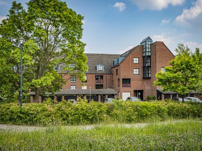 Wohn- und Fahrradhäuser